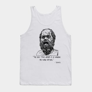 Socrates Quote Tank Top